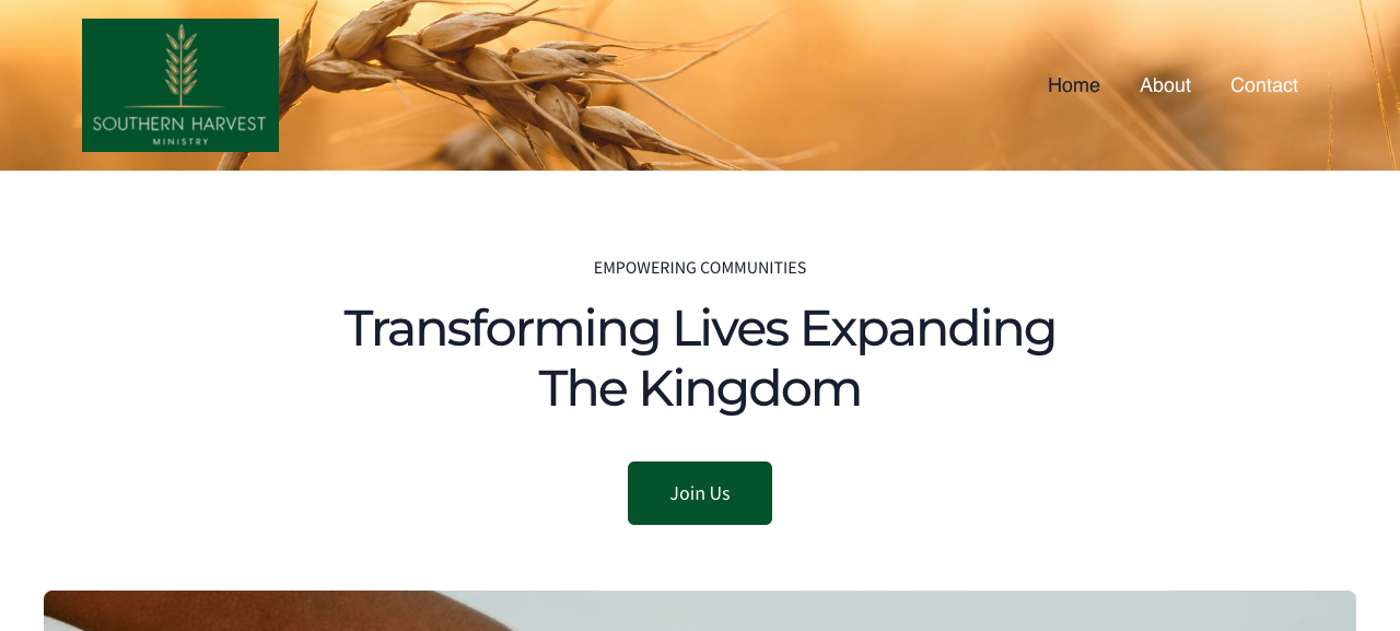 Southern Harvest website